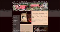 Desktop Screenshot of cafe-chaulet.com